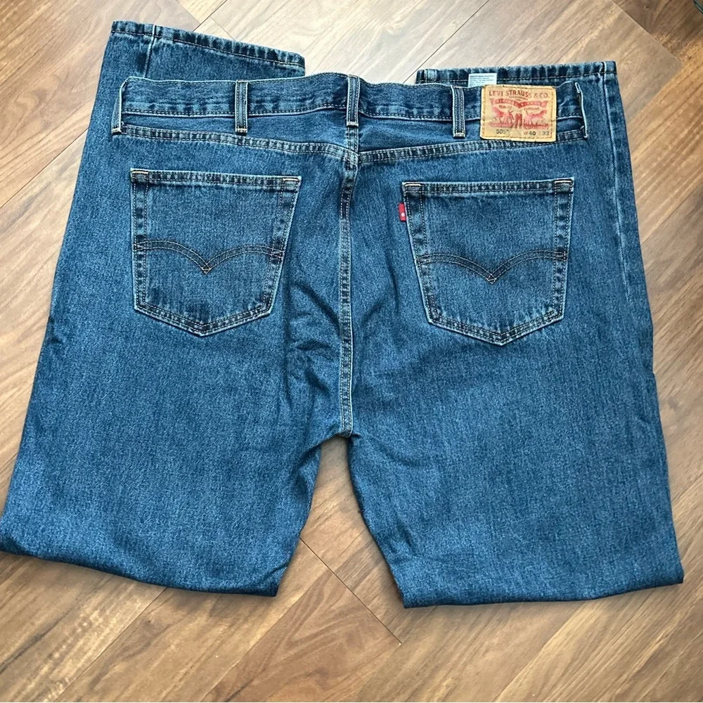 Levi's 505 Regular Fit  Straight Fits Jeans Size W40 L32